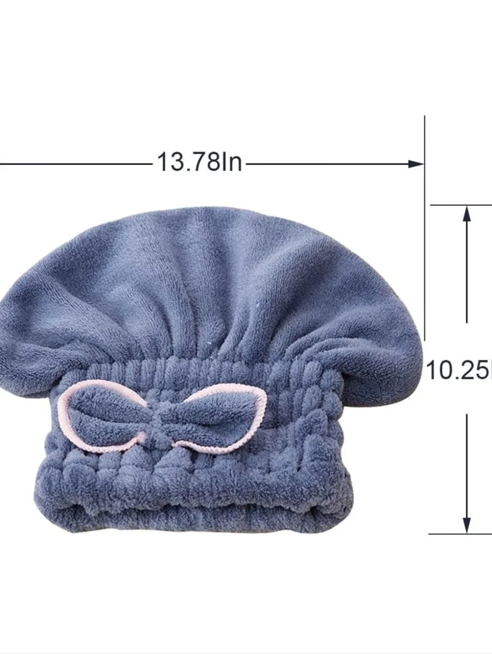 NWOT Microfiber Hair Drying Cap, Ultra Absorbent, Fast Drying Hair Turban Wrap
